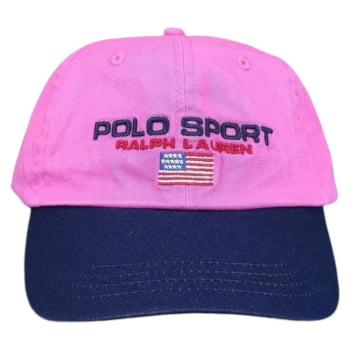 Boné Polo Ralph Lauren Polo Sport Rosa