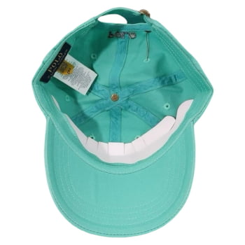 Boné Polo Ralph Lauren Small Poney Verde Claro / Cavalinho Azul Marinho - 100% Algodão