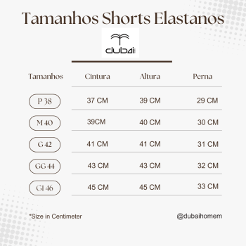 Shorts Praia Flores